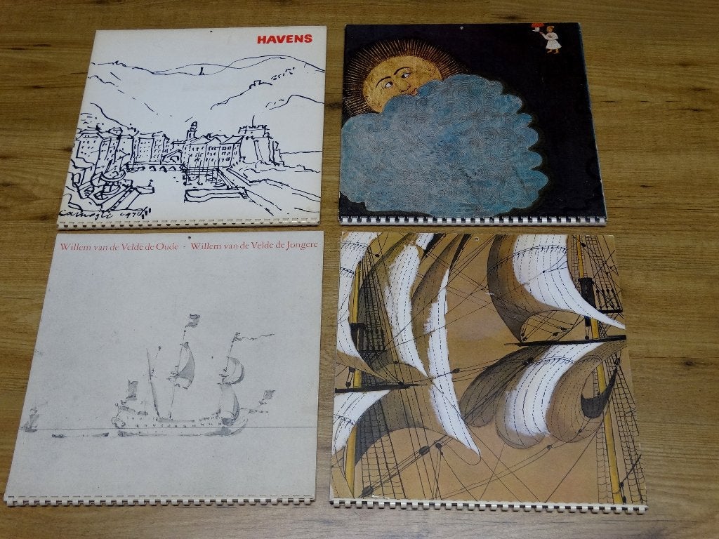 van Ommeren scheepvaart oude vintage kalender 4 voor € 12,50, Ophalen of Verzenden, Gebruikt, Motorboot of Zeilboot, Overige typen