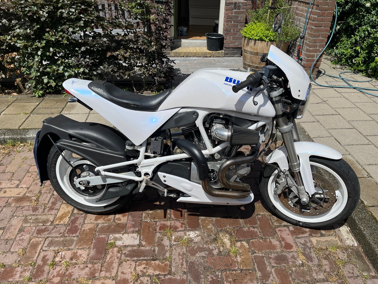 Buell S1 White Lightning, 2 cilinders, Motorrijbewijs A, Gebruikt, Particulier