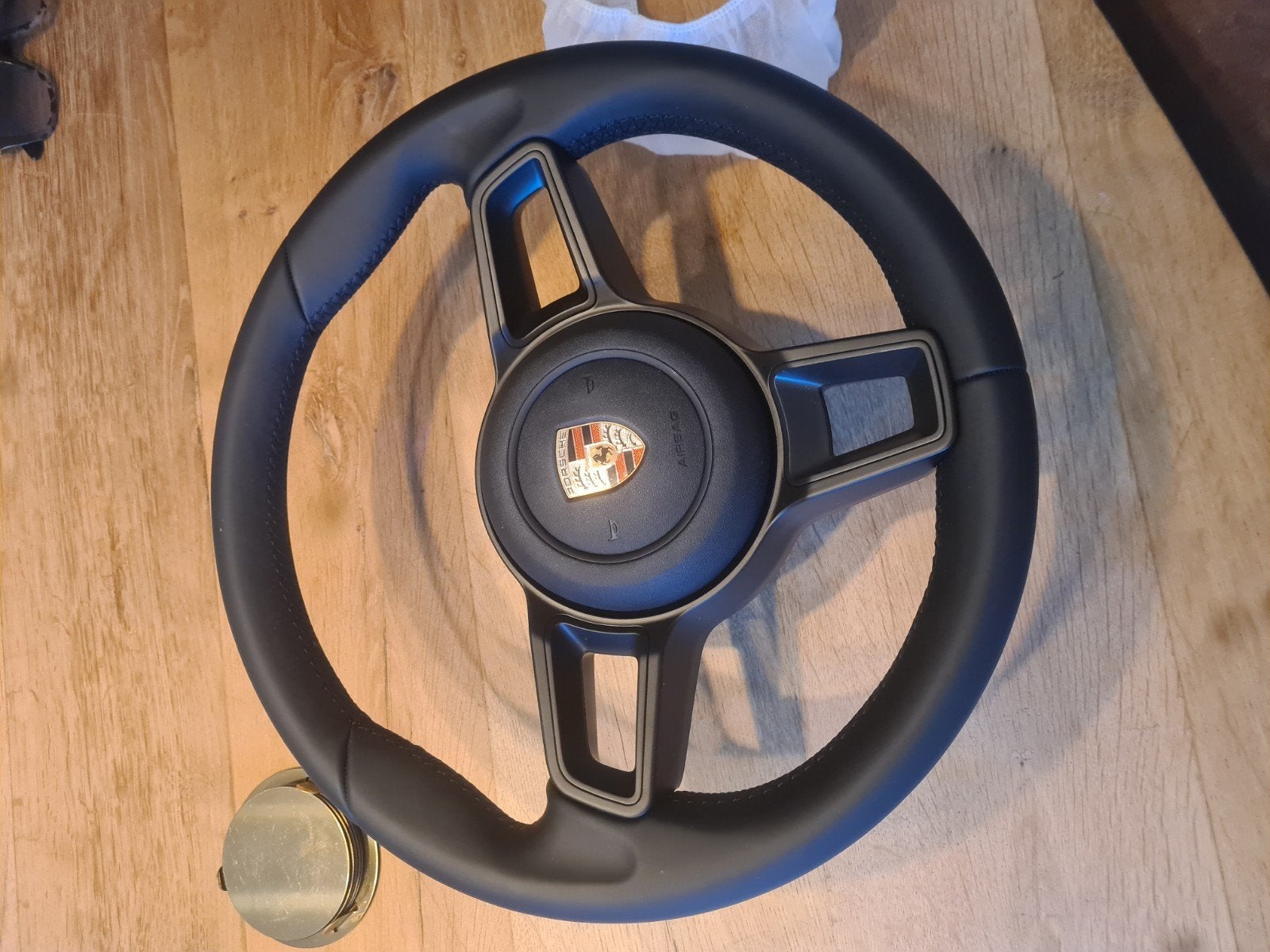 Porsche 997 991.1 stuur zwart leder., Auto-onderdelen, Ophalen of Verzenden, Nieuw, Porsche