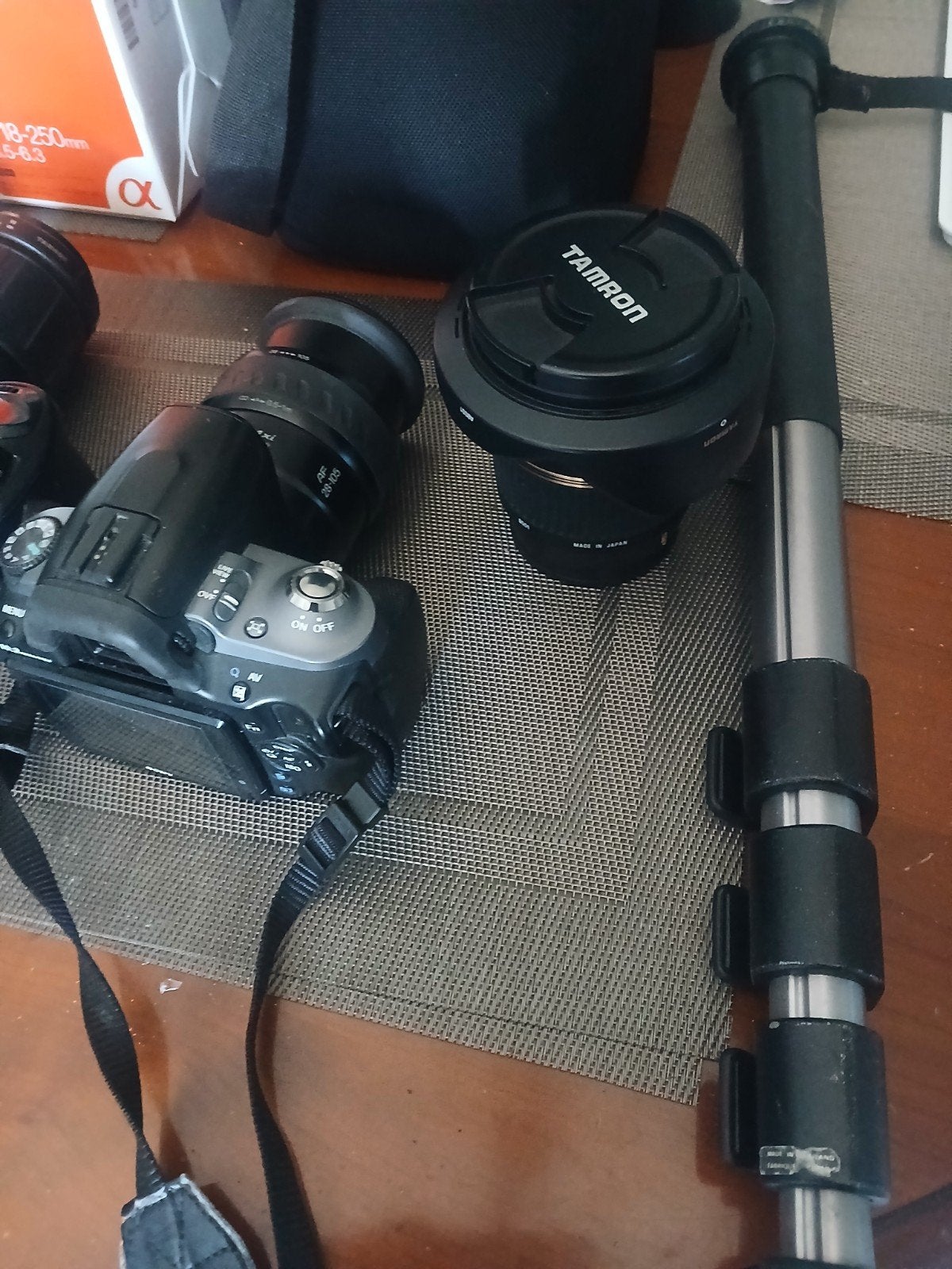 Sony alpha kompleet set met lenzen, Ophalen of Verzenden, Sony, Geen optische zoom