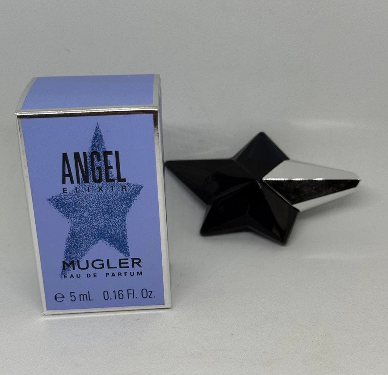 parfumminiatuur angel elixir 5 ml eau de parfum mugler, Verzamelen, Verzenden, Nieuw, Miniatuur, Gevuld