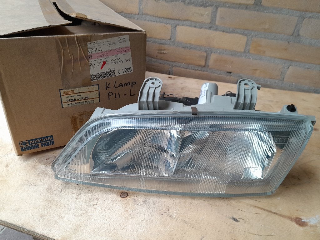 KOPLAMP LINKS - Nieuw & Org. - NISSAN Primera P11-1e gen., Auto-onderdelen, Verzenden, Nieuw, Nissan
