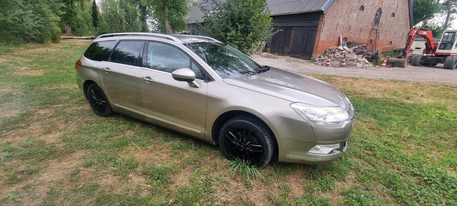 Citroën C5 2.0 16V Tourer 2008 Beige, Voorwielaandrijving, 4 cilinders, 1553 kg, Beige