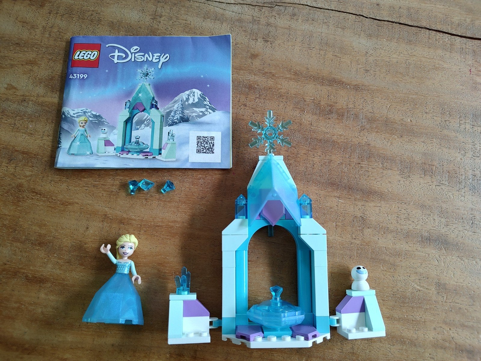 LEGO Disney Frozen Elsa's IJskasteel 43199, Ophalen of Verzenden, Zo goed als nieuw