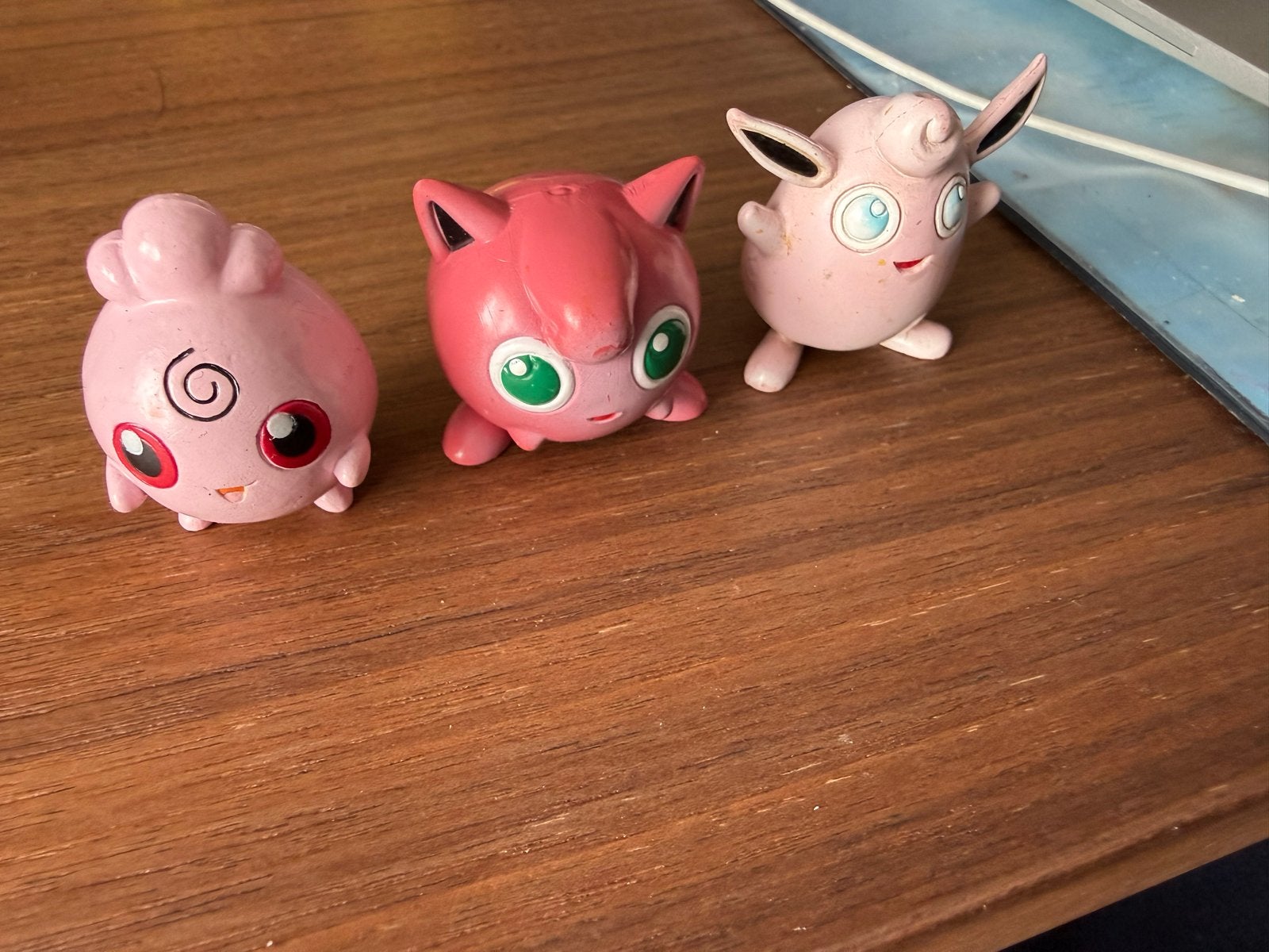 Set van 3 Pokémon Igglybuff, Jigglypuff en Wigglytuff - Tomy, Verzamelen, Poppetjes en Figuurtjes, Ophalen of Verzenden, Gebruikt