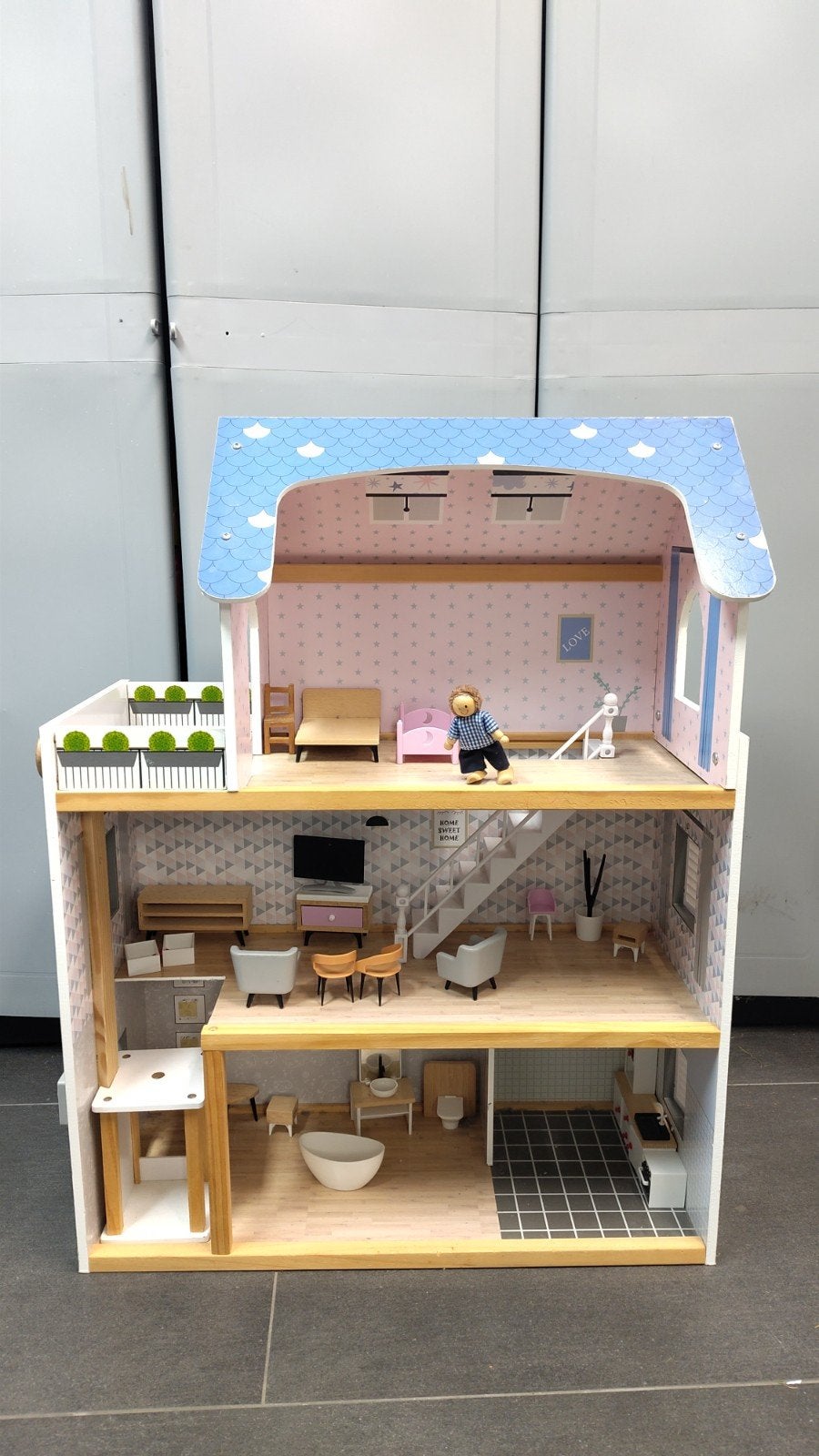 Leuk poppenhuis, Ophalen, Gebruikt, Poppenhuis