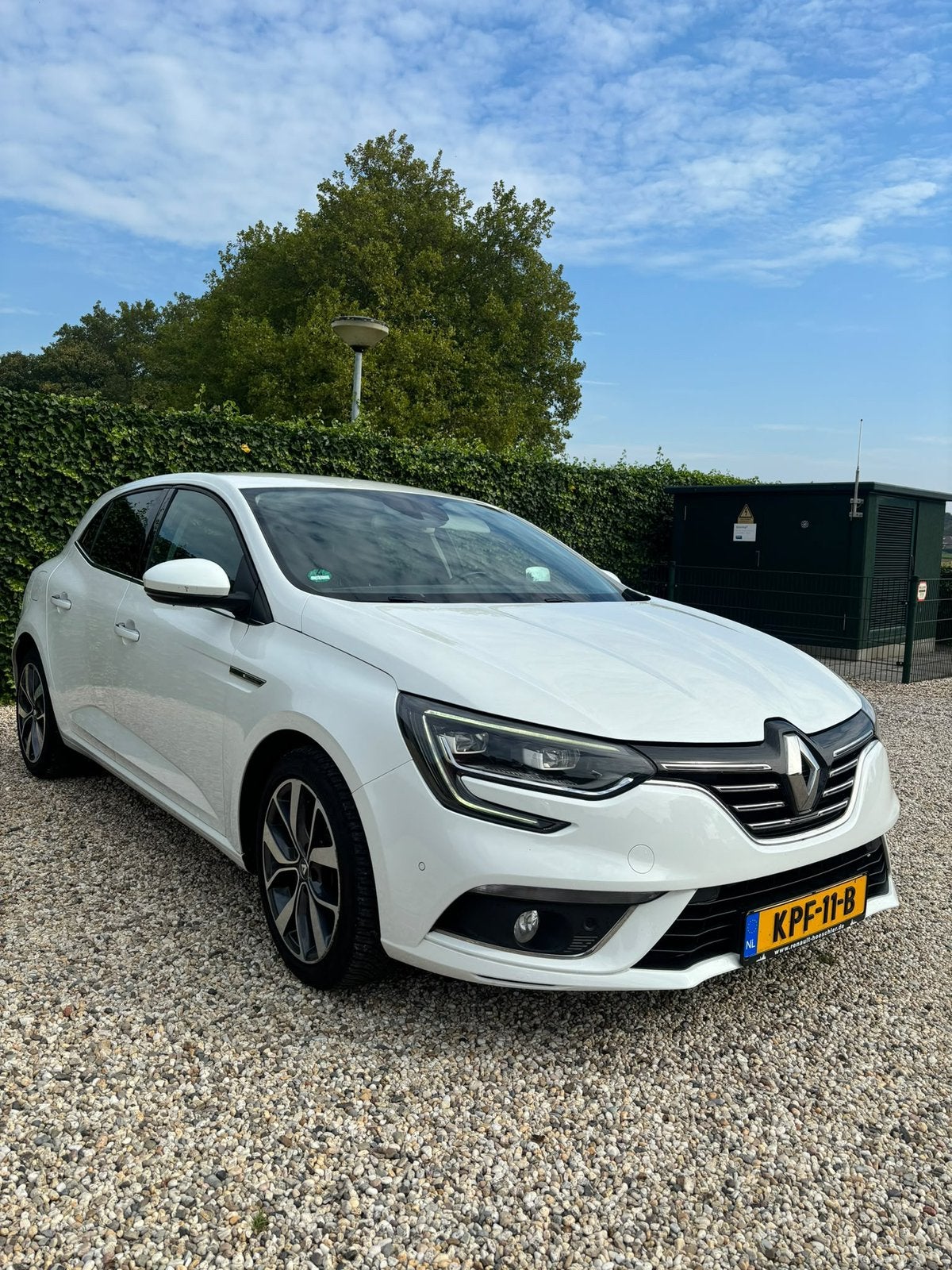 Renault Mégane 1.6 DCI 2017 130 pk Wit Parelmoer Full Option, Auto's, Voorwielaandrijving, 4 cilinders, 1850 kg, Wit