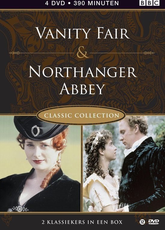 Vanity Fair & Northanger Abbey - Classic Collection - 4 disc, Verzenden, Historisch of Kostuumdrama, Nederlands, Vanaf 12 jaar
