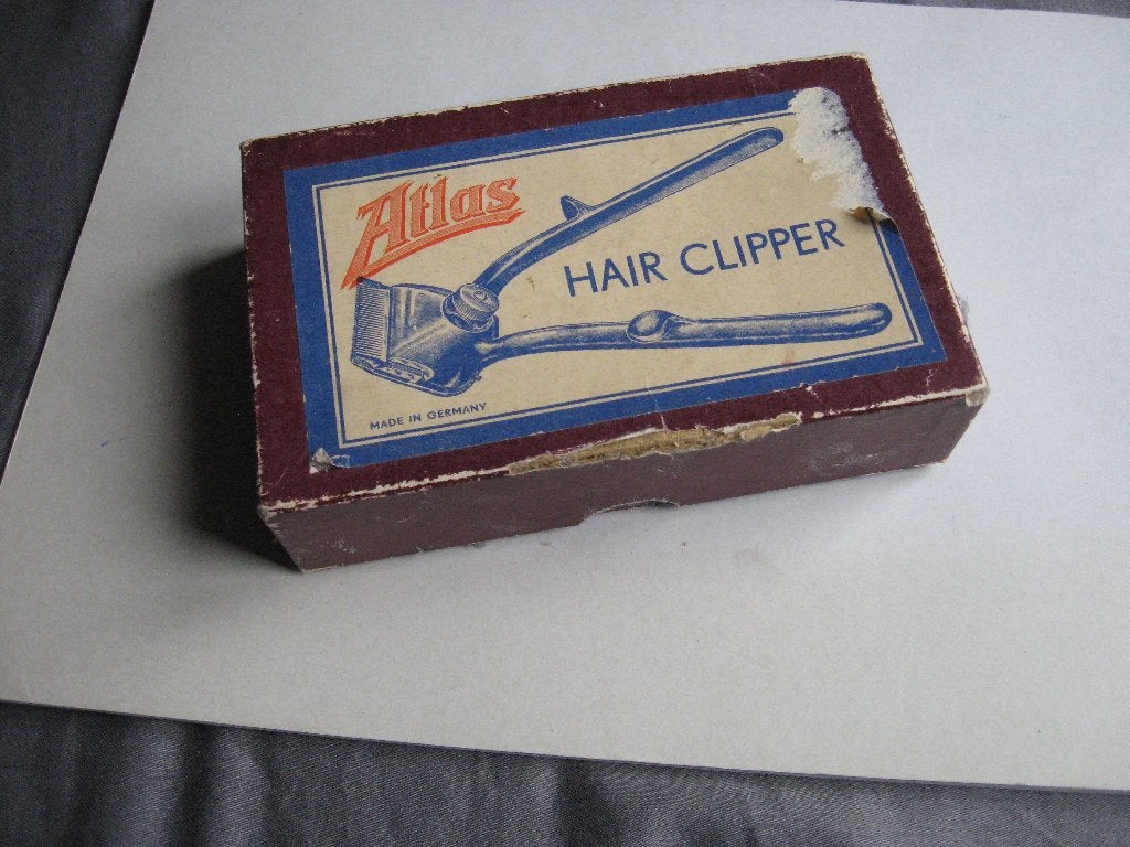 Doosje van een ATLAS HAIR CLIPPER (erg vintage / oud !), Ophalen of Verzenden, Overige typen