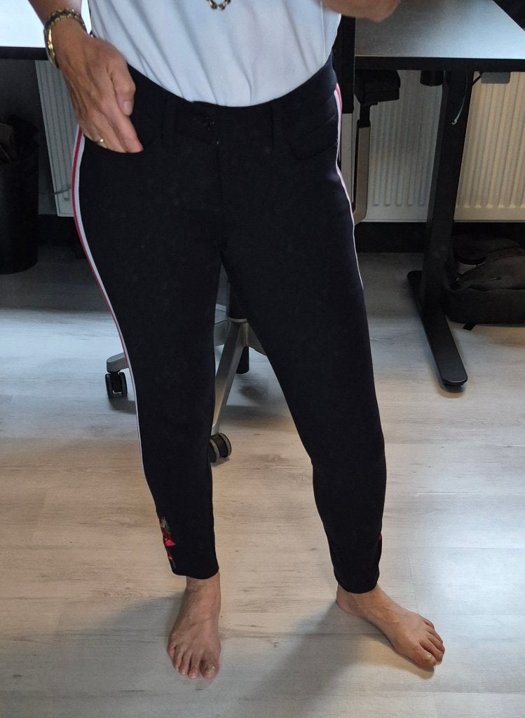 Prachtige zwarte broek van Cambio, maat 38, Kleding | Dames, Maat 38/40 (M), Cambio, Zwart, Ophalen of Verzenden