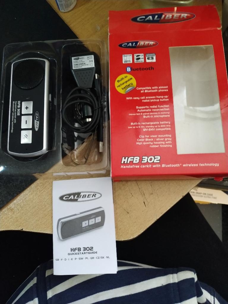 Caliber HFB302 - Car kit, Auto diversen, Ophalen of Verzenden, Nieuw