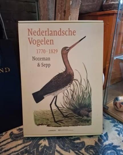 Nederlansche vogelen plaatjesboek Nozeman Sepp Lanroo koffer, Boeken, Natuur, Zo goed als nieuw, Vogels, Ophalen of Verzenden