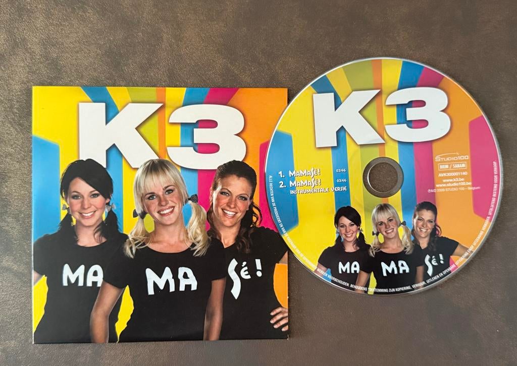 K3 - Mama Sé! CD Single (2009), Cd's en Dvd's, Cd's | Pop, Zo goed als nieuw, 2000 - 2009, Ophalen of Verzenden