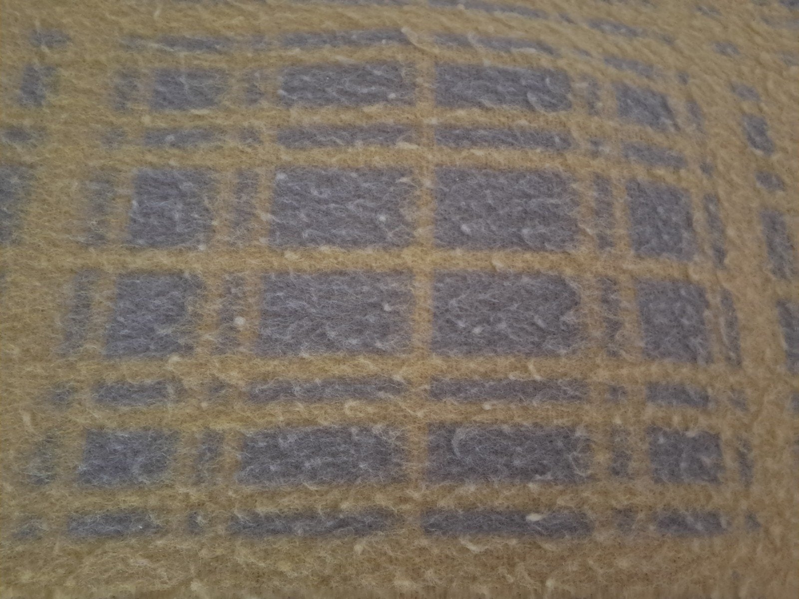 Wollen deken, Vintage Leidse Dekens van Wijk 100% Zuiver Sch, Antiek en Kunst, Ophalen of Verzenden