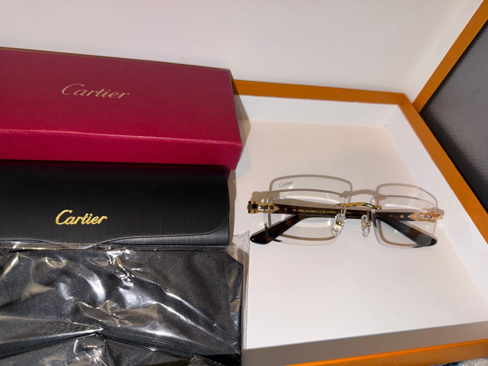 Cartier Photochromische Bril - Nieuwstaat, Ophalen of Verzenden, Nieuw, Bril, Overige merken