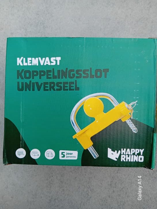 Koppelingsslot / disselslot / beugelslot voor aanhangwagen, Auto diversen, Ophalen, Zo goed als nieuw
