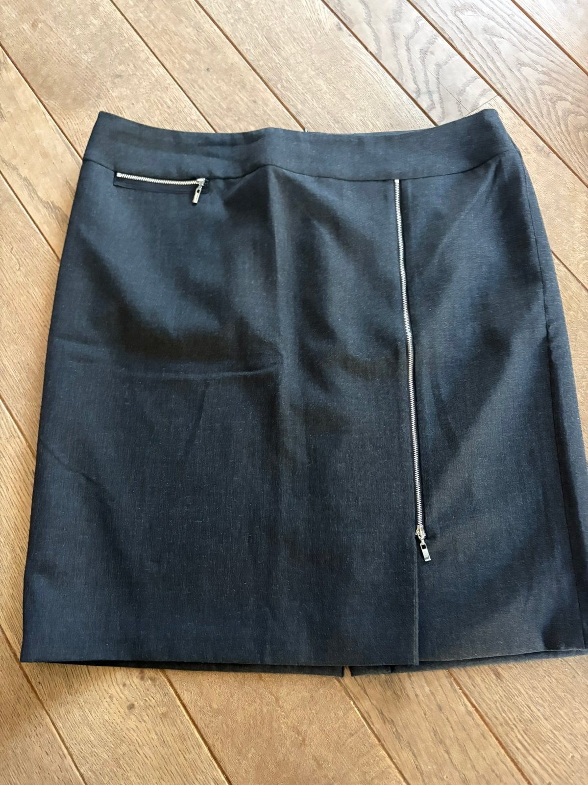Antraciete rok van Gerry Weber maat 46/48 zgan, Kleding | Dames, Grote Maten, Ophalen of Verzenden, Zo goed als nieuw, Rok