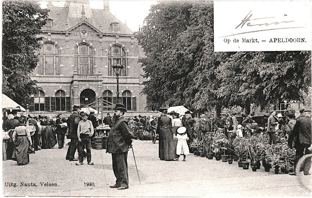 804672	Apeldoorn	Markt	1904	Gelopen met zegel