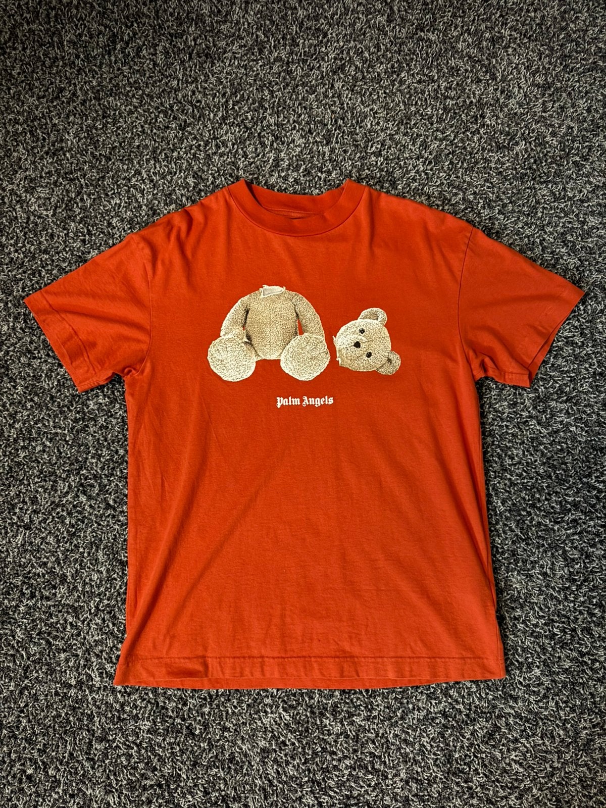 Palm Angels T-Shirt, Ophalen of Verzenden, Zo goed als nieuw, Maat 48/50 (M), Rood