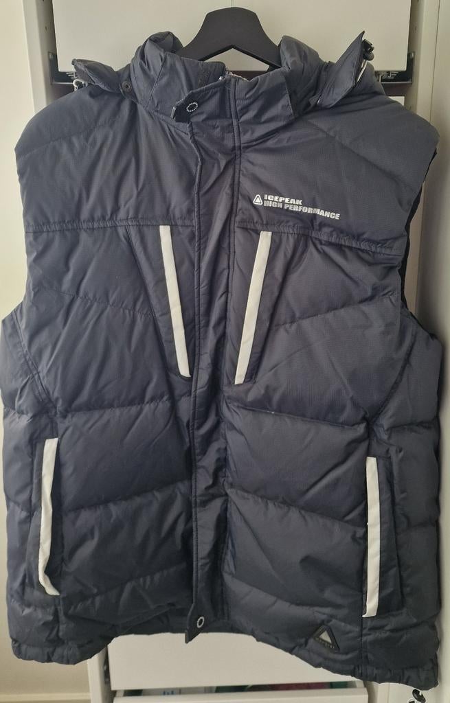 Icepeak heren bodywarmer high performance maat 56., Ophalen of Verzenden, Zo goed als nieuw, Zwart