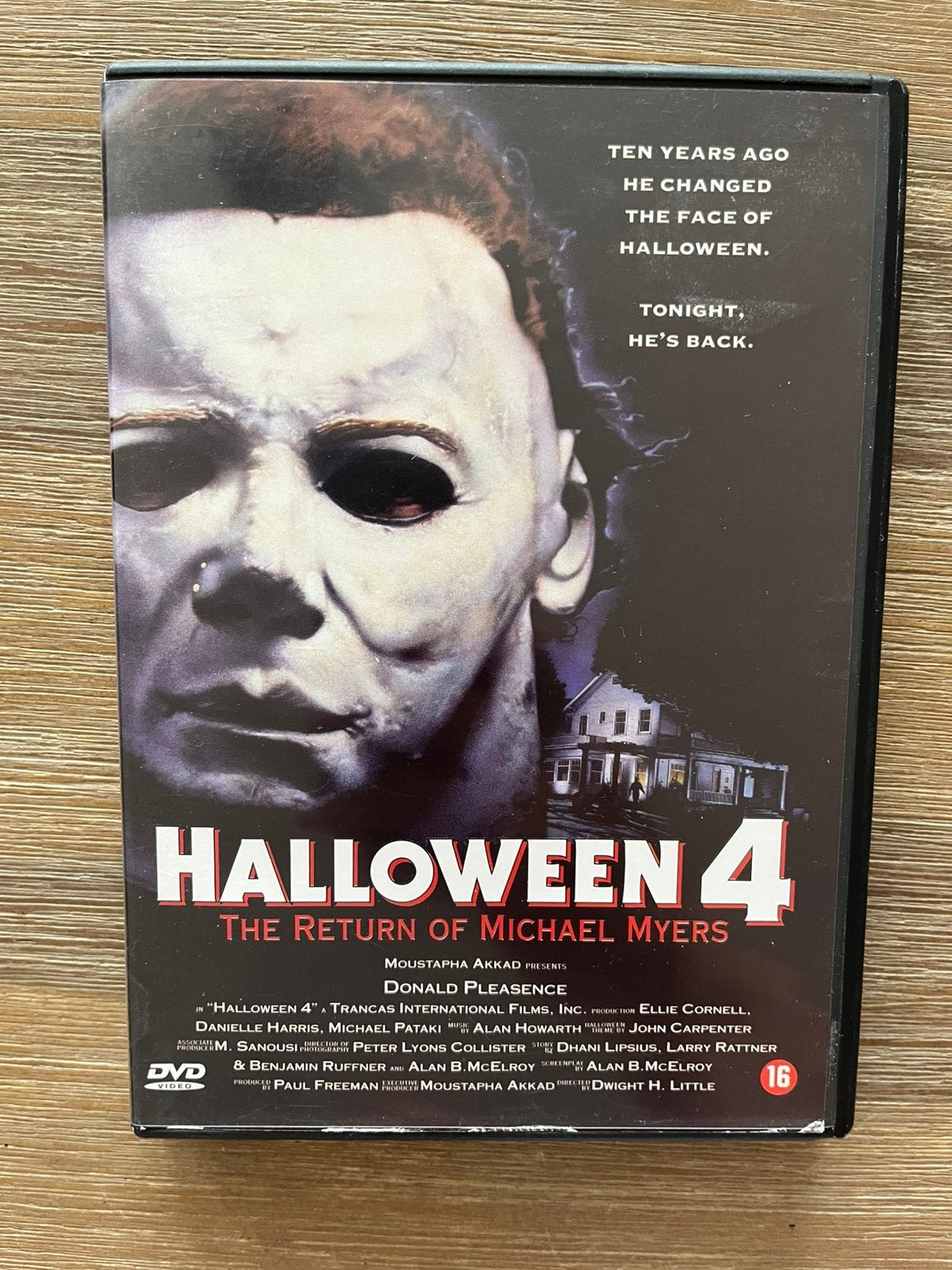 Halloween 4, Cd's en Dvd's, Dvd's | Horror, Zo goed als nieuw, Nederlands, Ophalen of Verzenden