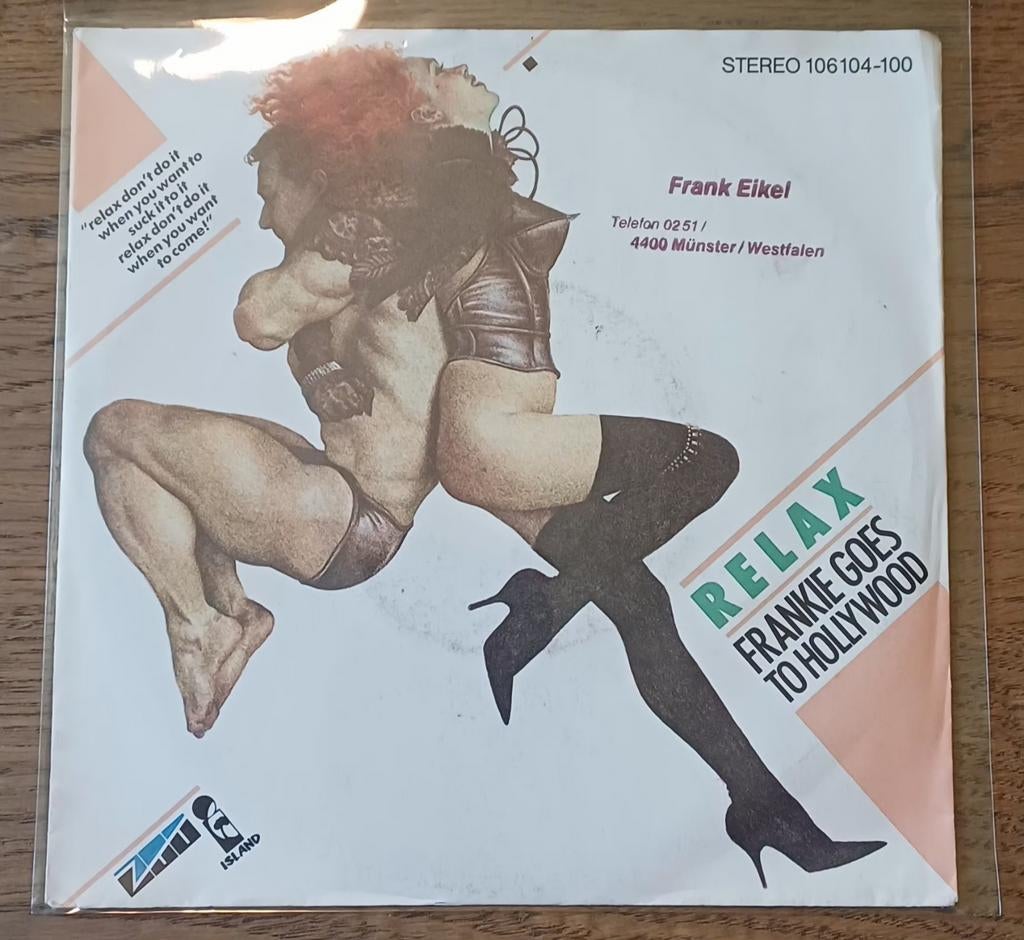 Frankie Goes To Hollywood - Relax 7 inch vinyl single, Ophalen of Verzenden
