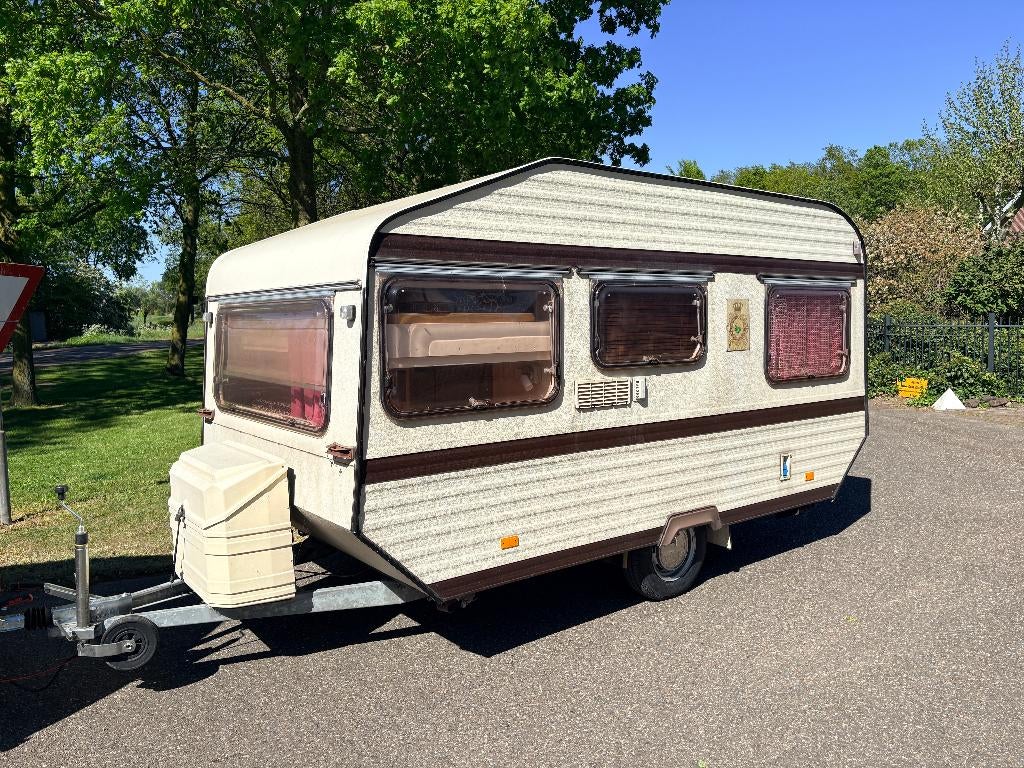 Bergland caravan type 3800 1983, Overige merken, Rondzit, Dwarsbed, Particulier