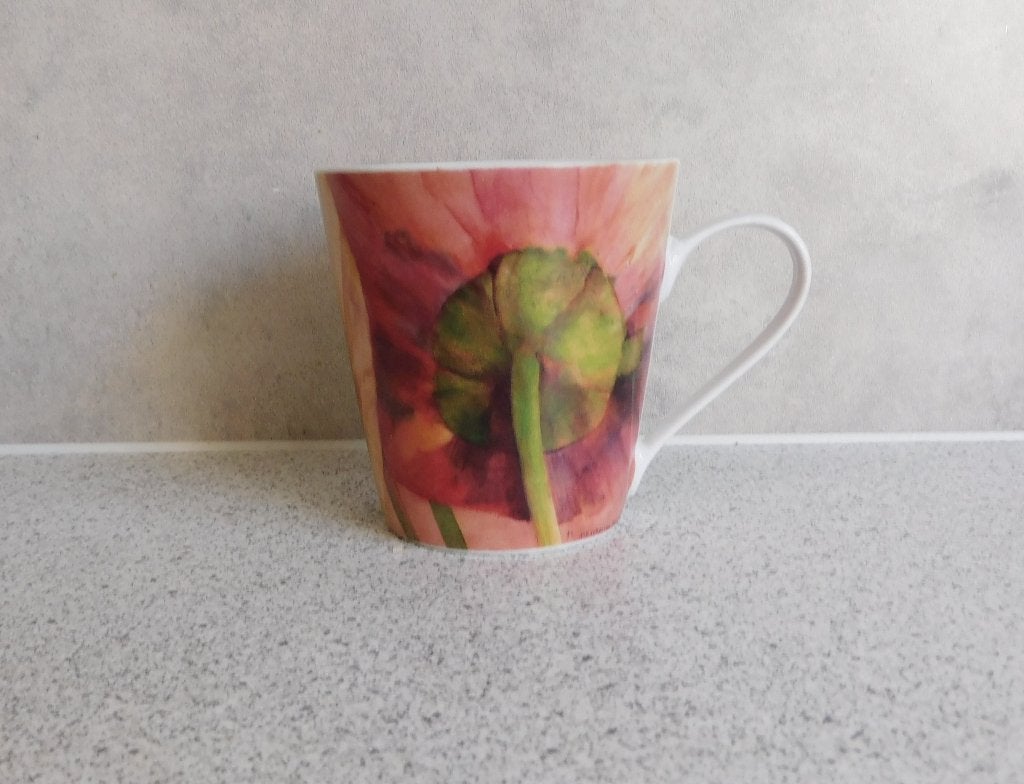 Senseo mok 180 ml. Papaver Pimpernel Portmeirion, Overige merken, Ophalen of Verzenden, Zo goed als nieuw, Overige stijlen