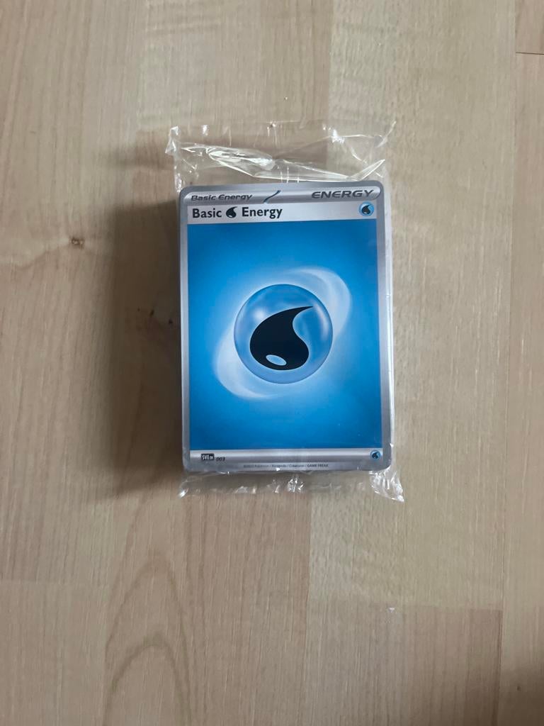 Pokémon Basic Water Energy Kaarten - Nieuw in verpakking, Ophalen of Verzenden, Nieuw, Meerdere kaarten