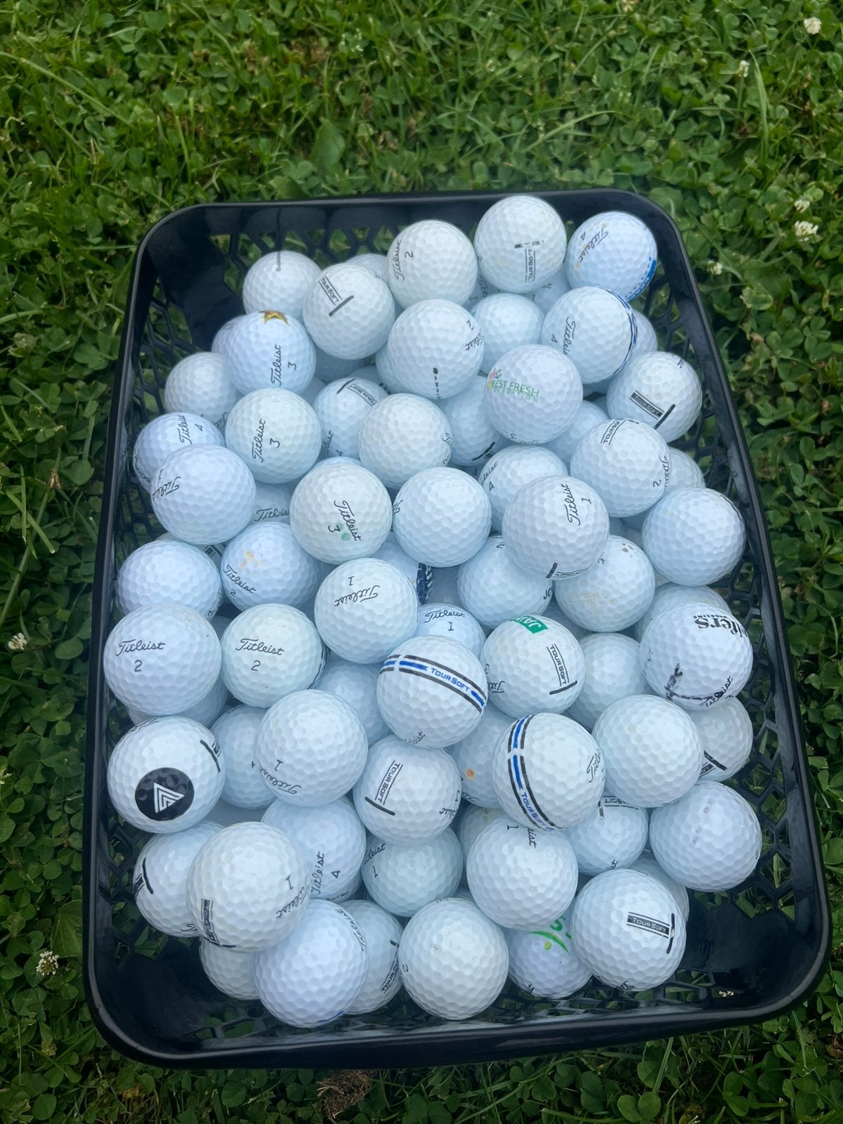 Titleist Tour Soft golfballen 50 stuks, Ophalen of Verzenden, Zo goed als nieuw, Bal(len), Overige merken