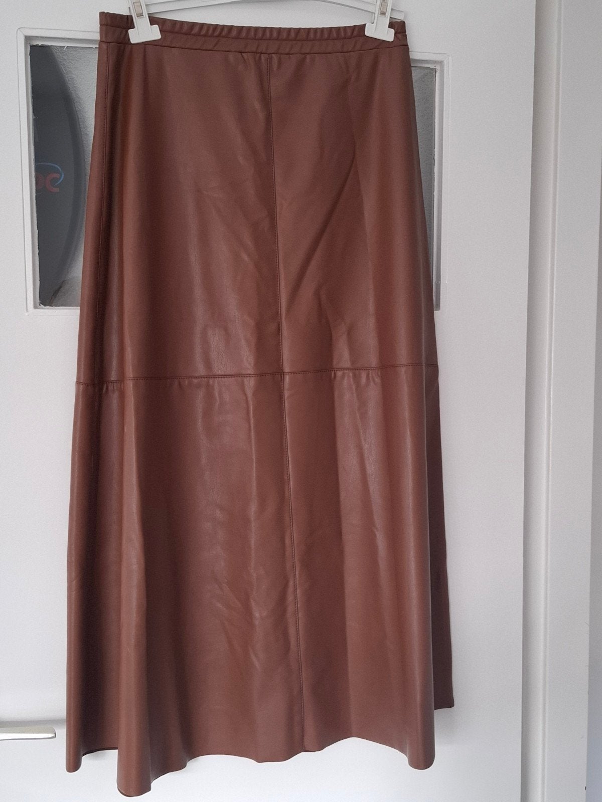 PENN&INK Lange Bruine Rok Maat 40, Maat 38/40 (M), Bruin, PENN&INK, Ophalen of Verzenden