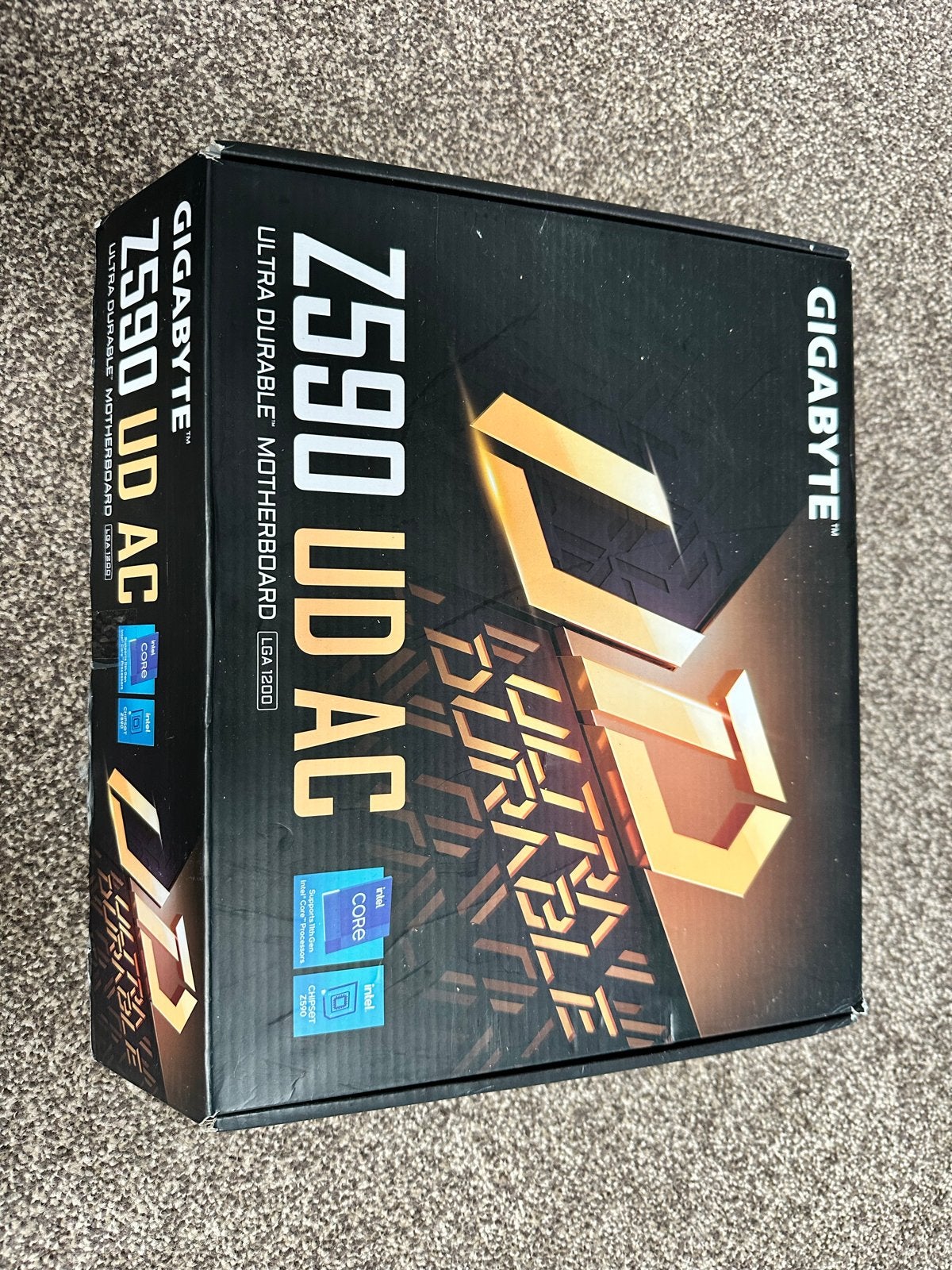 GIGABYTE Z590 UD AC Ultra Durable Moederbord LGA1200, Computers en Software, Moederborden, Nieuw, Intel, DDR4, Ophalen of Verzenden