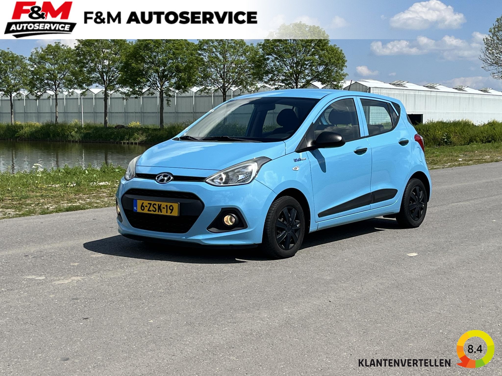 Hyundai i10 1.0i i-Motion Airco, carplay, Auto's, Voorwielaandrijving, Euro 5, Stof, Gebruikt