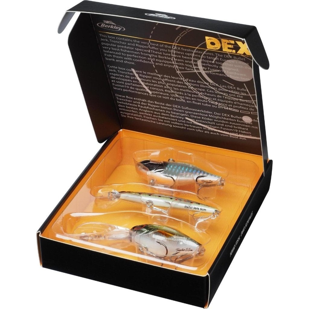 berkley dex hardbait giftbox  3 x kunstaas in een verpakking, Ophalen of Verzenden, Nieuw, Haak