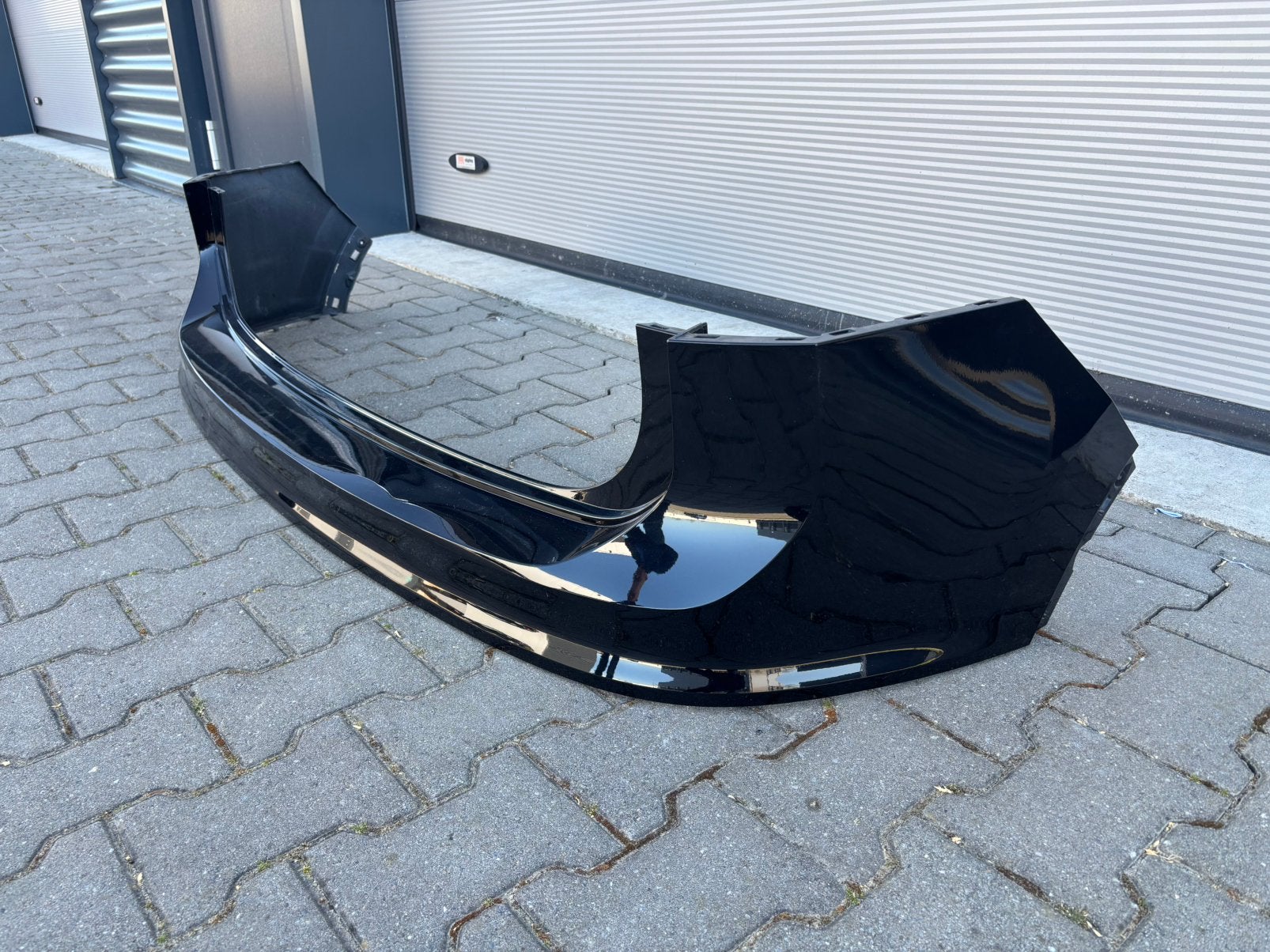 Achterbumper VW Tiguan 2018 zwart, Auto-onderdelen, Ophalen, Gebruikt, Volkswagen, Achter