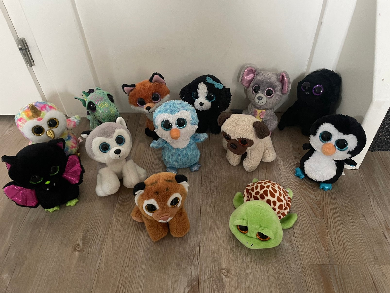 12 Ty knuffels te koop, 20-25 cm hoog, Ophalen of Verzenden, Zo goed als nieuw, Overige typen