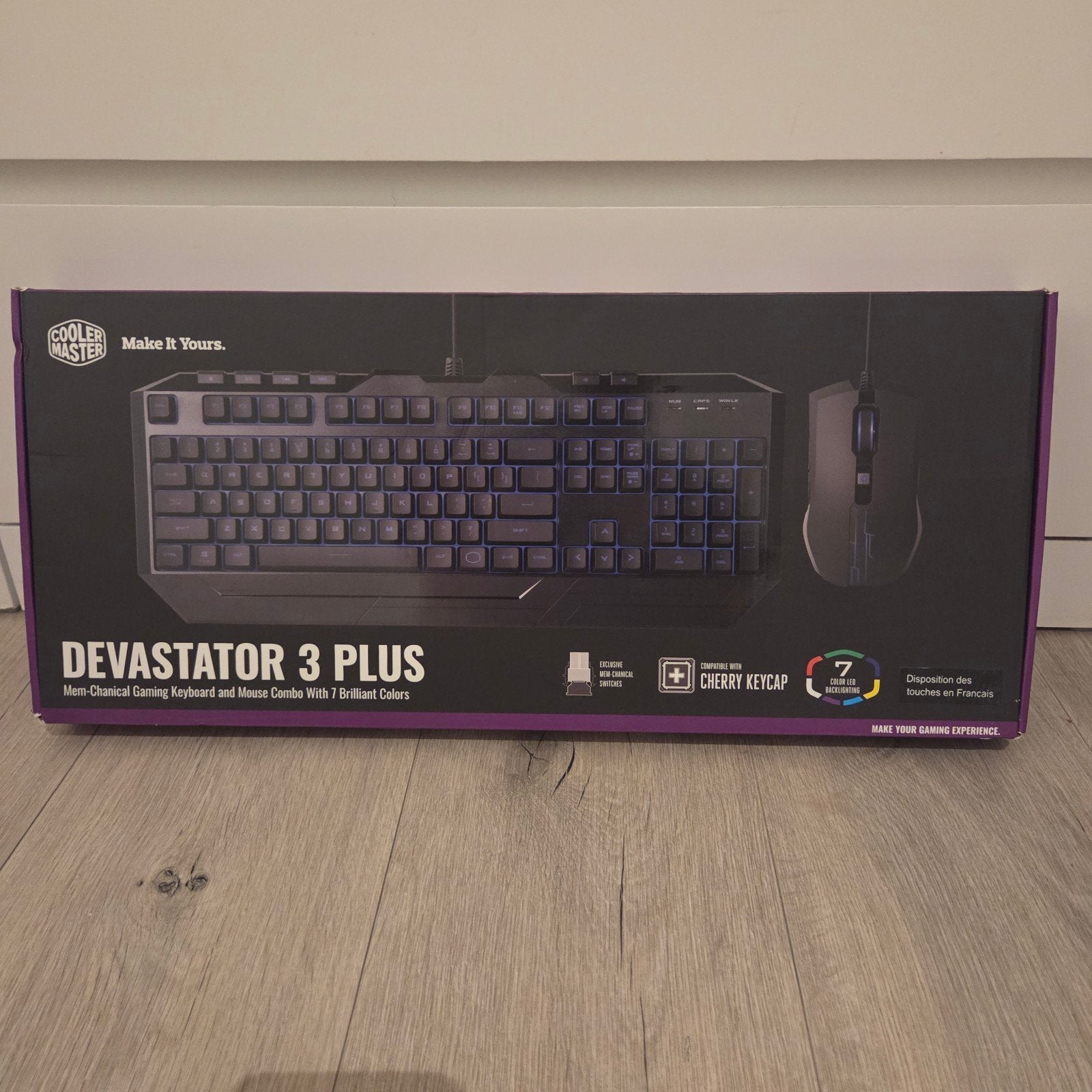 Cooler Master Devastator 3 Plus Gaming Toetsenbord & Muis, Computers en Software, Toetsenborden, Ophalen, Cooler Master, Toetsenbord en muis-set