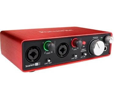 Focusrite Scarlet 2i2 2nd gen, Computers en Software, Geluidskaarten, Ophalen of Verzenden, Zo goed als nieuw, Extern
