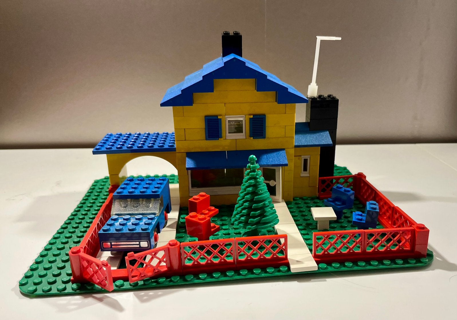 361 Vintage Lego tea garden cafe, Verzenden, Gebruikt