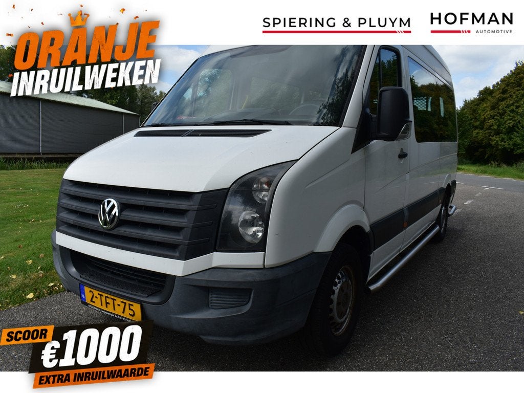 Volkswagen Crafter Nw Koppeling L2H2 Airco 9 pers Rolstoel l, 13 km/l, Achterwielaandrijving, Gebruikt, Euro 6