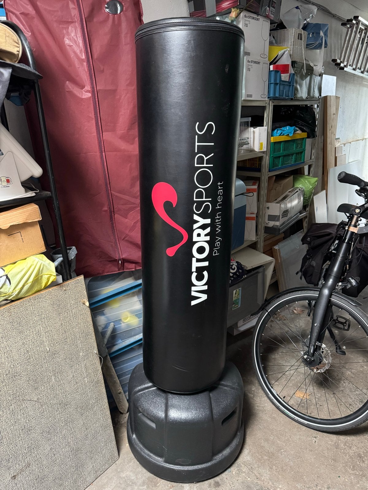 Victory Sports staande bokszak, Sport en Fitness, Ophalen, Gebruikt, Overige, Vechtsportmateriaal