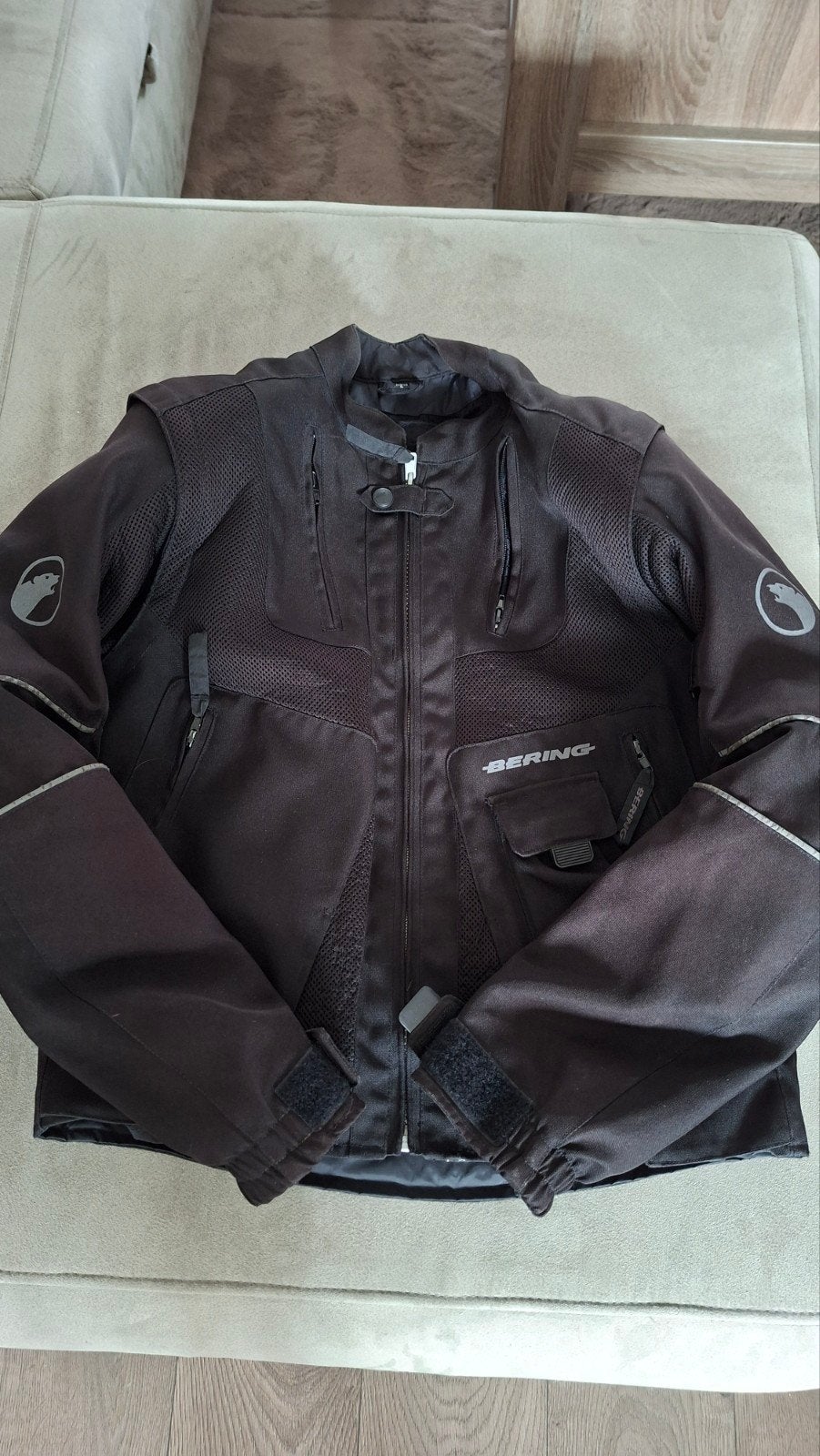 Bering motorjas unisex L, Jas | textiel, Dames, Ophalen of Verzenden, Bering