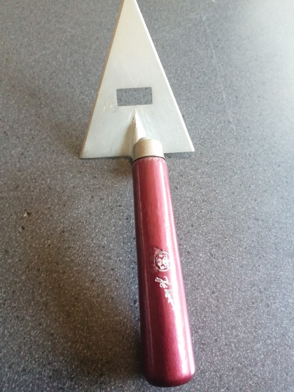 Metsel troffel als fles opener 22 cm topstaat, Ophalen of Verzenden