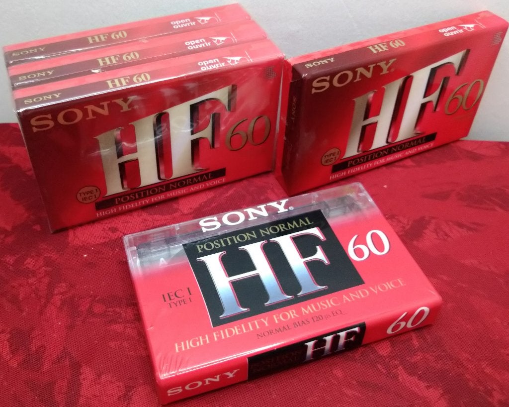 3 Sony HF Position Normal IEC I 60 Tape (cassettebandjes) *, 2 t/m 25 bandjes, Overige genres, Ophalen of Verzenden, Nieuw in verpakking