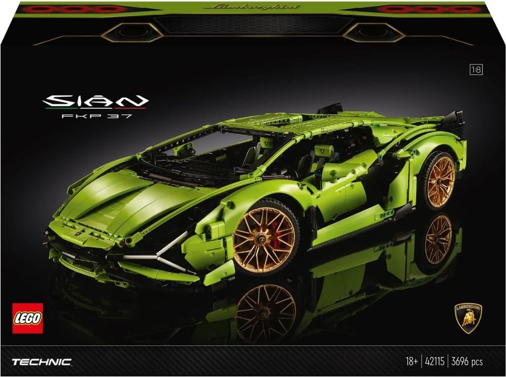 Lego Technic - Lamborghini Sián FKP 37 42115, Ophalen, Lego, Nieuw, Technic