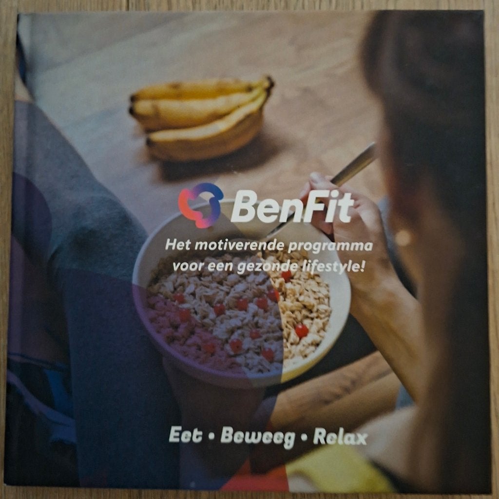 BenFit: Het motiverende programma voor een gezonde lifestyle, Boeken, Ophalen of Verzenden, Zo goed als nieuw, Gezondheid en Conditie
