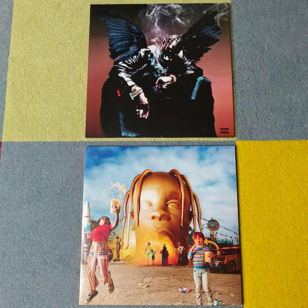Travis Scott lp's vinyl, Cd's en Dvd's, Vinyl | Hiphop en Rap, Ophalen of Verzenden, 2000 tot heden, Zo goed als nieuw, 12 inch
