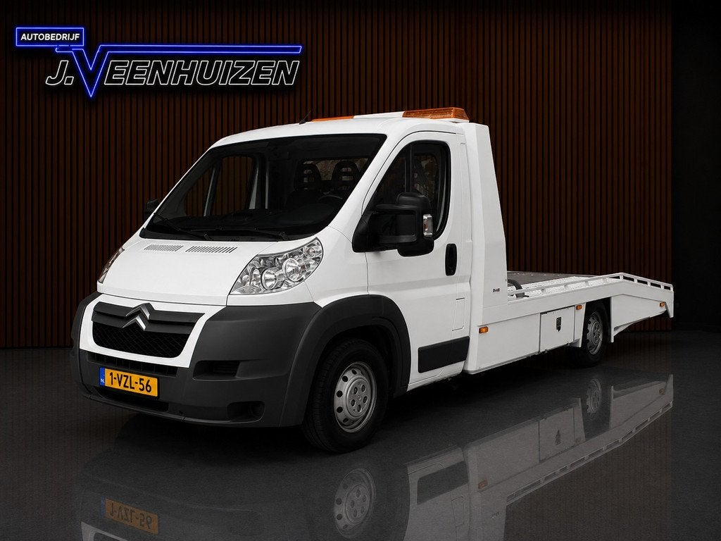 Citroën Jumper 35 2.2 HDI L3 Zwaar | 2012 Tijhof oprijwagen, Voorwielaandrijving, Euro 5, Stof, Gebruikt