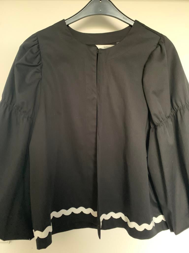 Mooie blouse van Summum maat M NIEUW, Ophalen of Verzenden, Nieuw, Maat 38/40 (M), Zwart