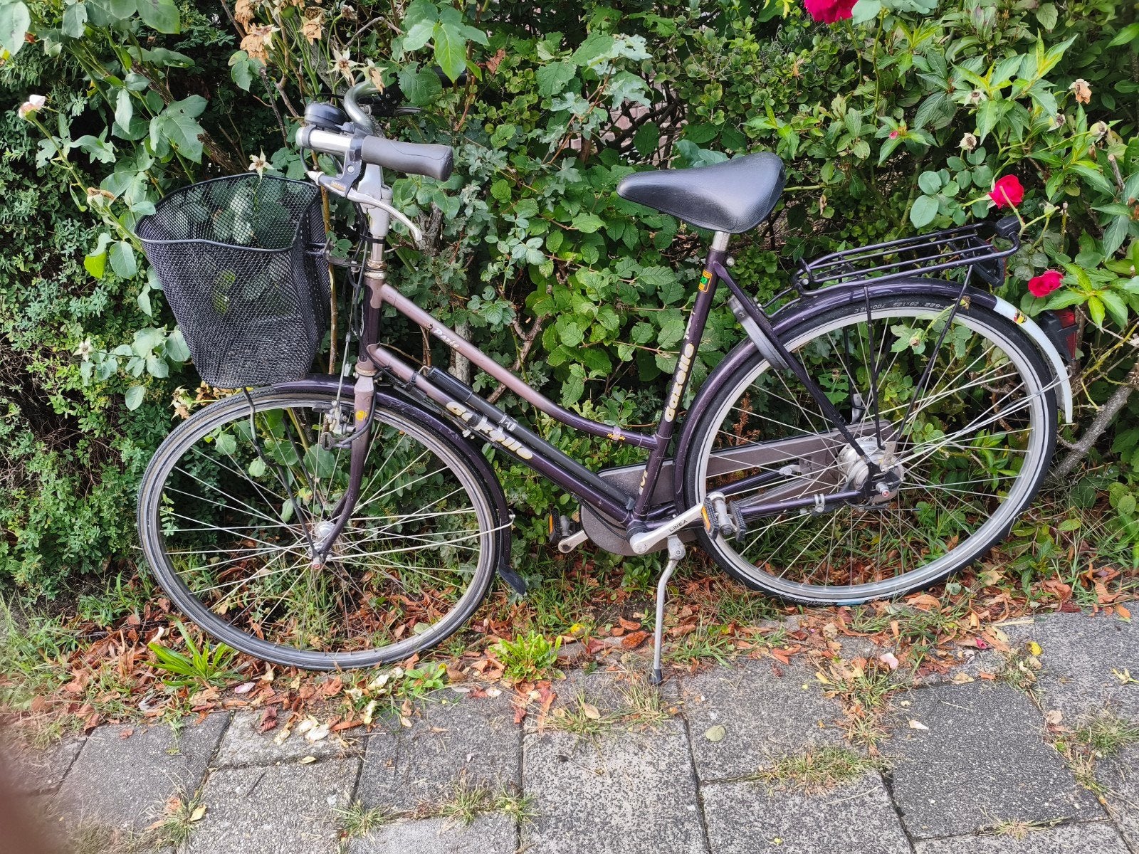 Gazelle damesfiets met mandje en 7 versnellingen, Terugtraprem, Versnellingen, Ophalen of Verzenden, Gazelle